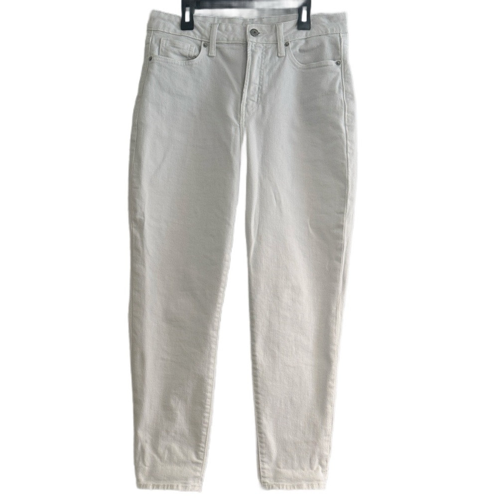 VGUC⭐️ Old Navy High Rise Ankle White Jean OG Straight Size 6